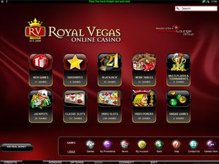 Royal Vegas Casino Home · Royal Vegas Casino Lobby · PLAY · DOWNLOAD