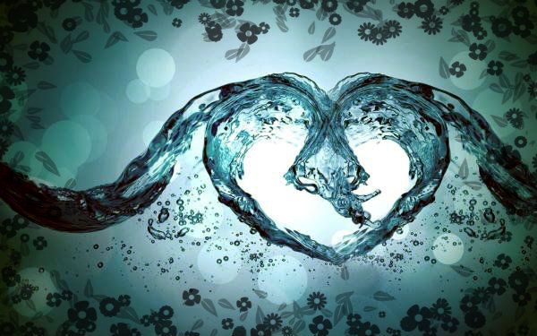 water-abstract-love-375x600 Pictures, Images and Photos