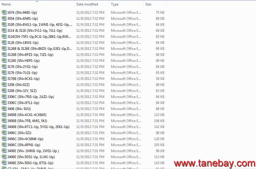 CAT Truck Engine Tool Lits | Auto Repair Manual Forum - Heavy Equipment