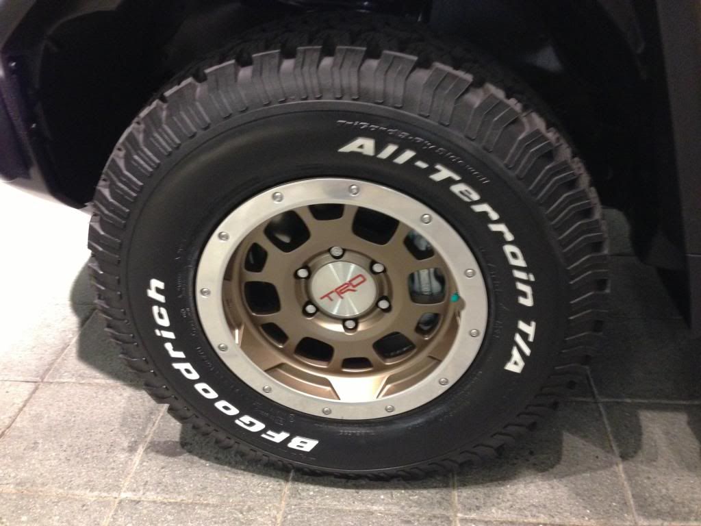 Bronze TRD rim color code help Toyota FJ Cruiser Forum