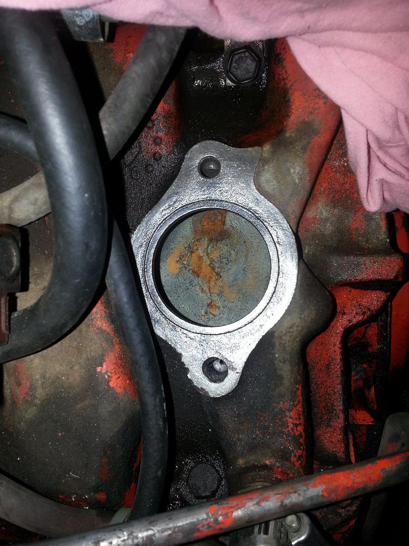 Broken thermostat housing bolt Chevy Nova Forum