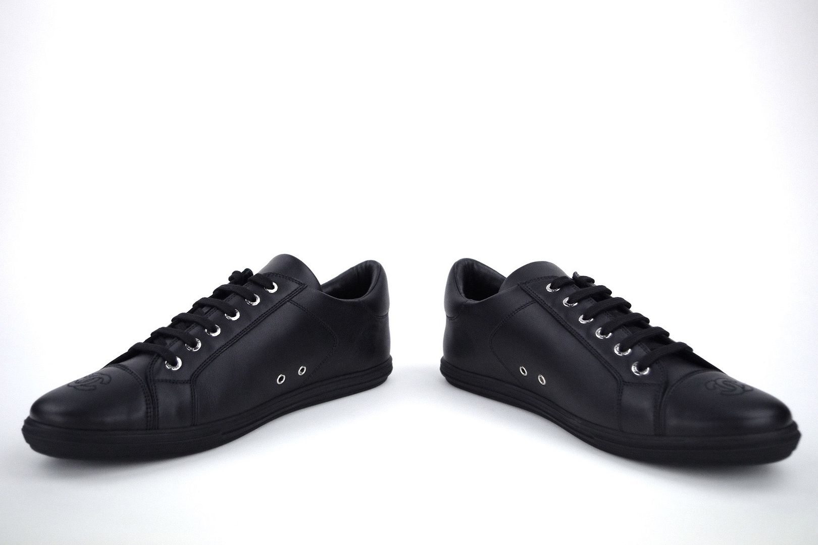 leather sneakers made in italy