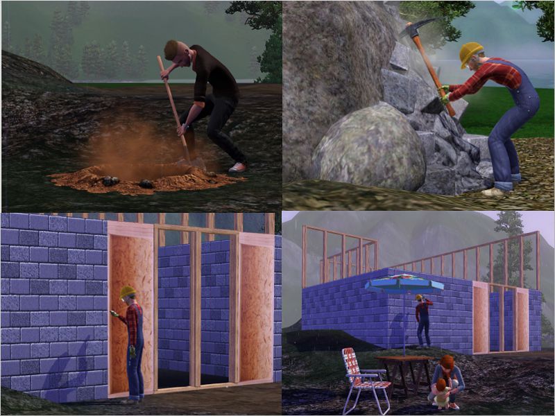 Working on the land