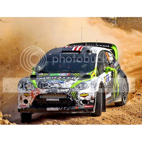 Ford Fiesta RS WRC Rallye du Mexique 2012 C. Atkinson et S. Prévot