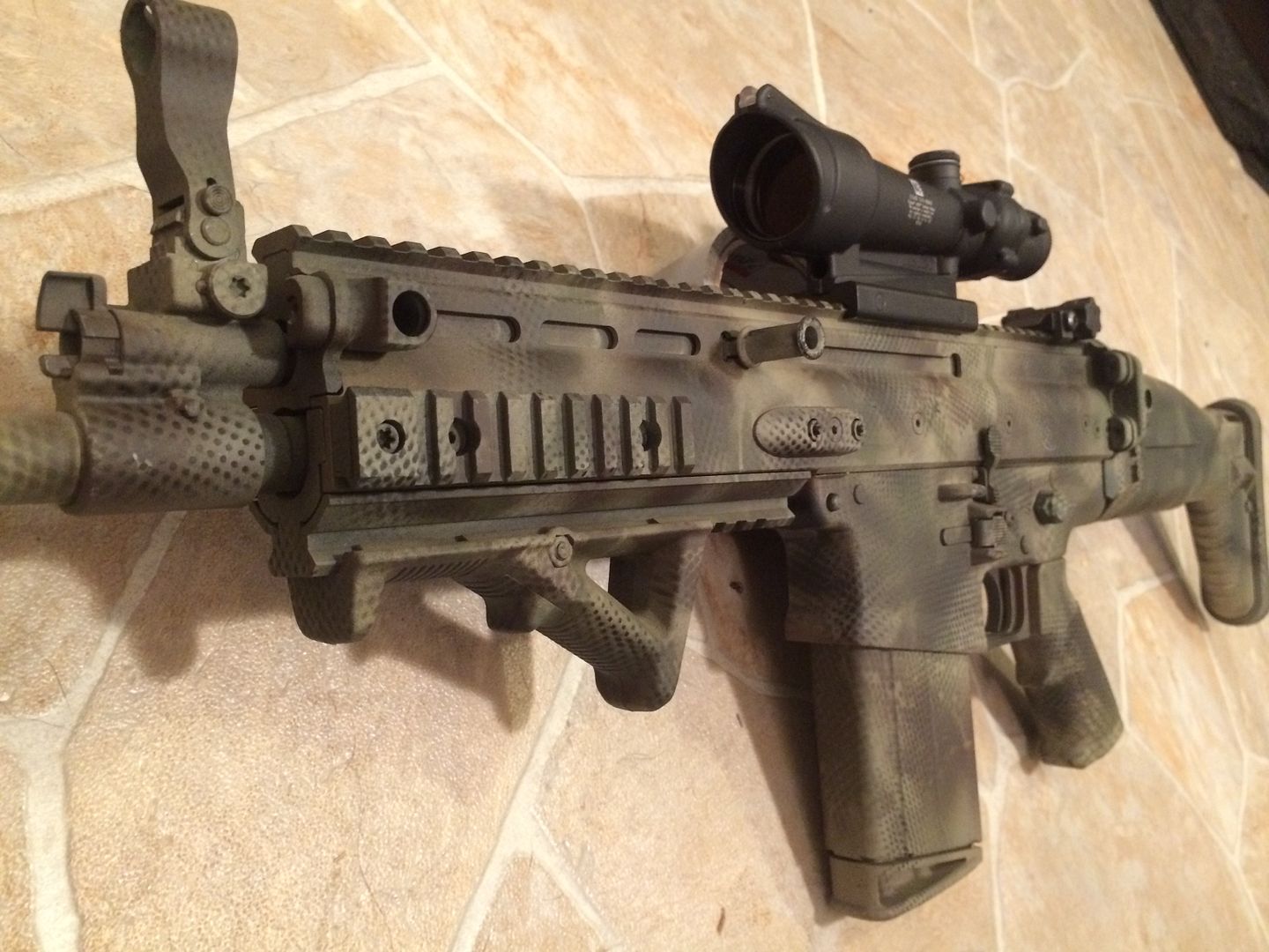 Finished paint my SCAR | FN Herstal Firearms