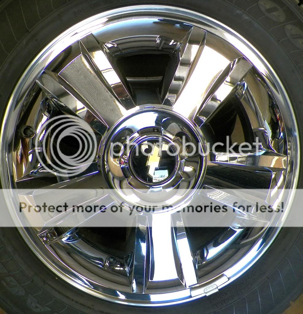 20" Chevy Silverado Suburban Tahoe Wheels Goodyear Tires 275 55 20 897B